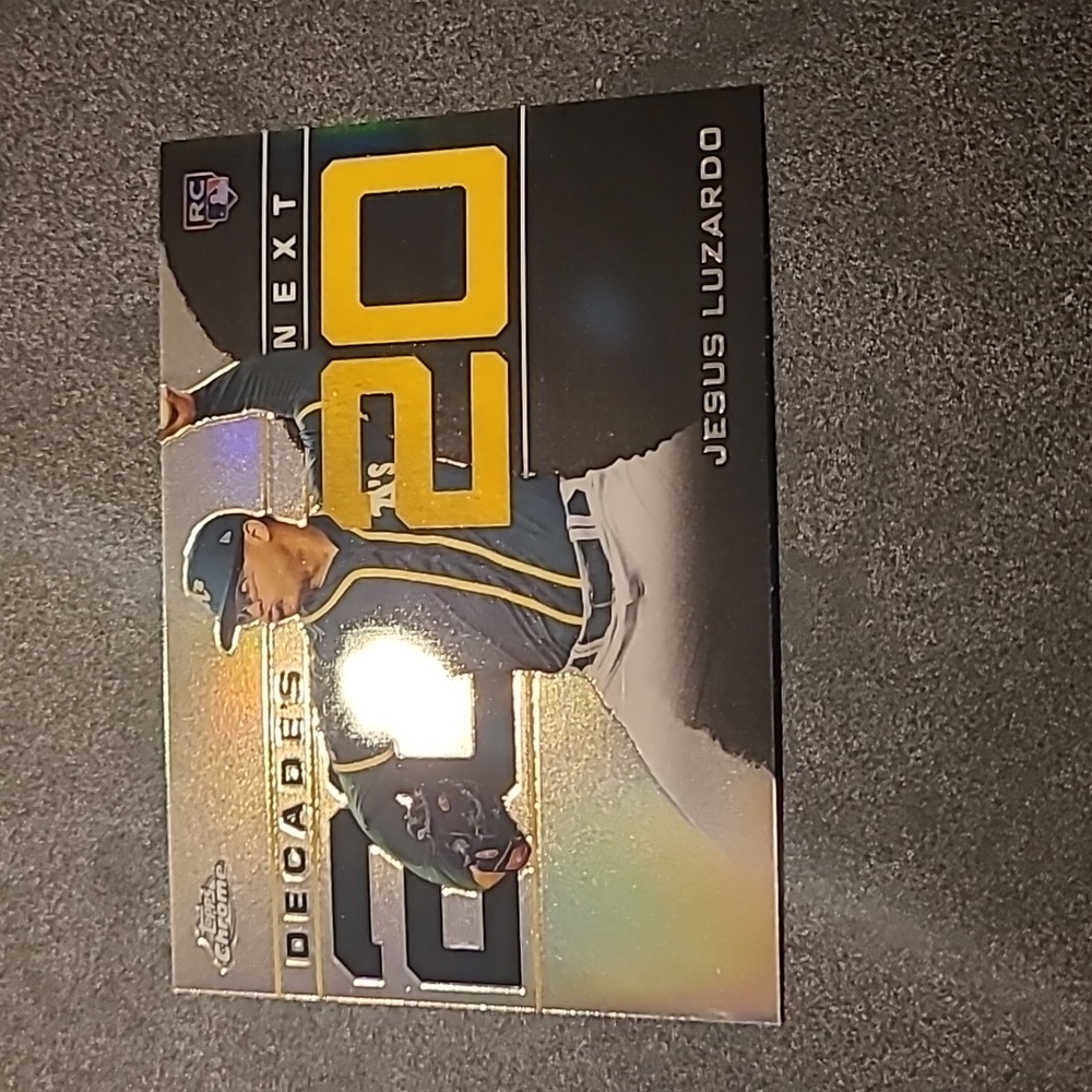 Jesus luzardo topps chrome #DNC-22